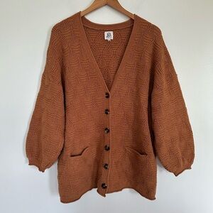 dRA Women’s Enzo Knit Oversized Cardigan Sweater Size Medium